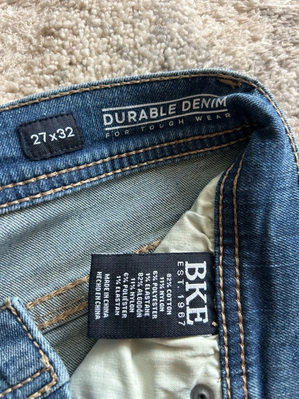 Buckle bke men’s 27x32 Aiden jeans